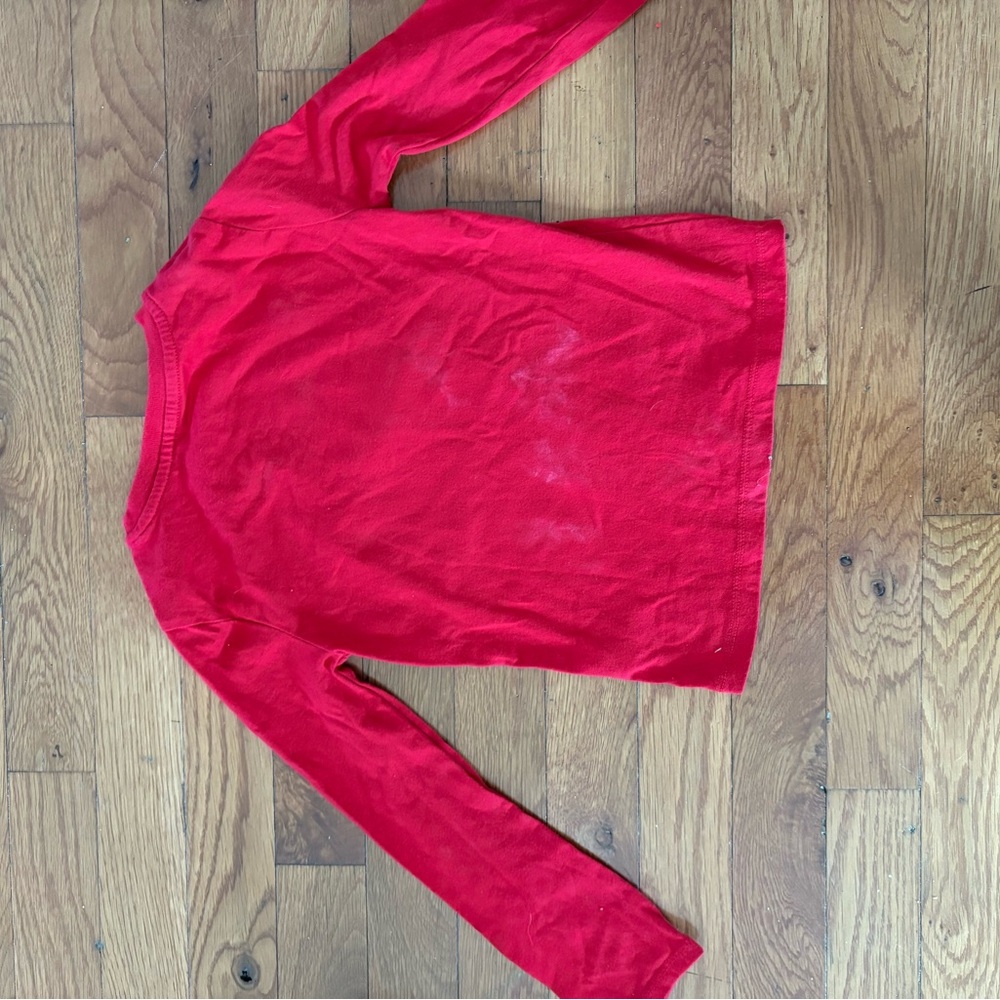 Festive Red Striped Santa Kids Pajama Set - Picture 8 of 15